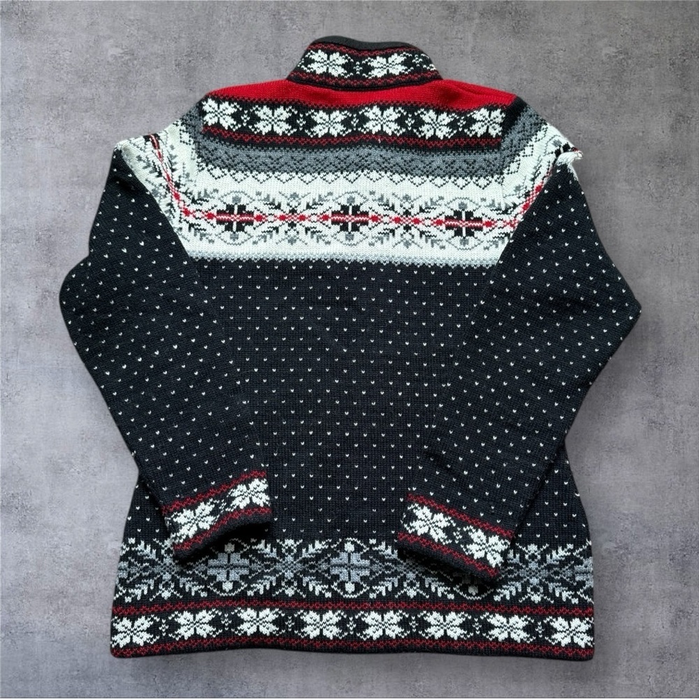 Cardigan Lyric - Nordic Patterned Sweater - Made in Estonia - Size M - Picture 2 of 6
